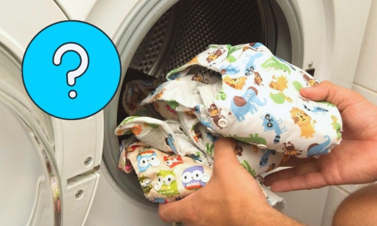 I Accidentally Washed A Diaper With My Clothes?